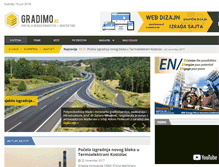 Tablet Screenshot of gradimo.rs